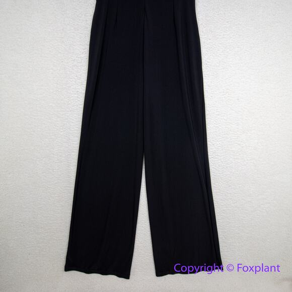 New! White House Black Market Shirred Shoulder Matte Jersey Jumpsuit, size XS‎ - Picture 11 of 14